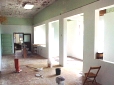Unfinished third floor hall