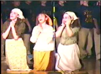 Erika, Cassie and Victoria in the Matchmaker
